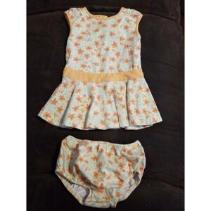 Gymboree outlet vintage wildflower Fields dress 6 12 months